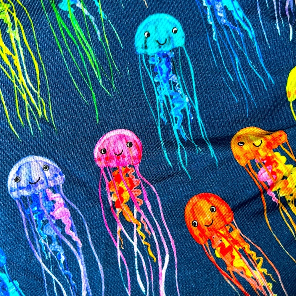 MuseThreads bamboo jellyfish bedding